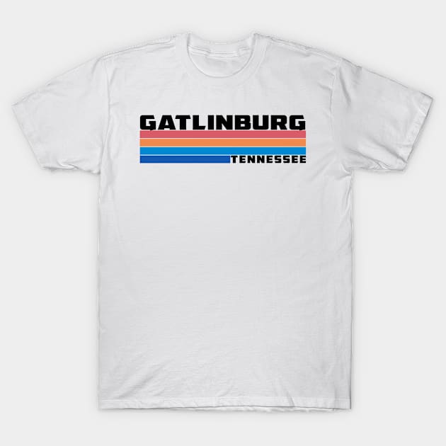 Gatlinburg Tennessee Great Smoky Mountains National Park T-Shirt by TravelTime